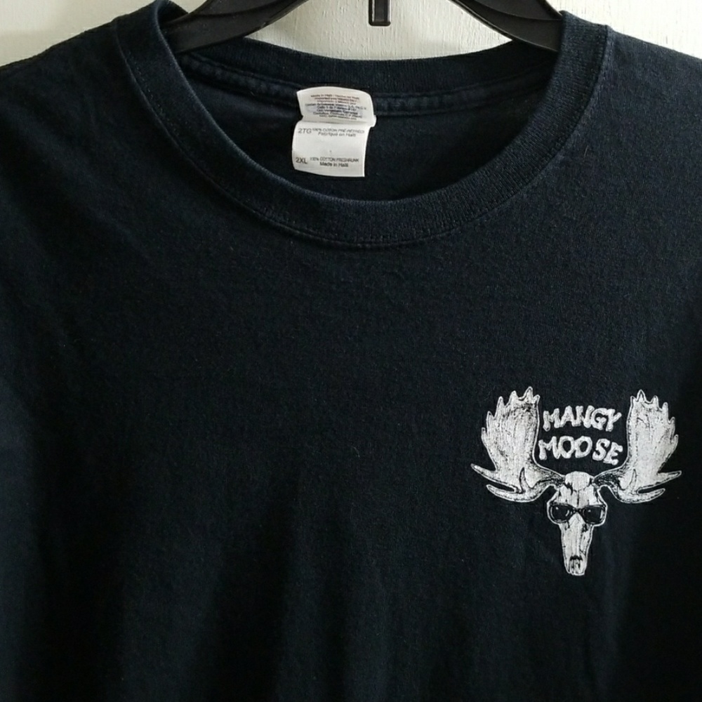 Mangy Moose Saloon mens tshirt sz 2XL